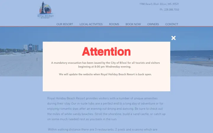 /facilities-amenities — Royal Holiday Beach Resort