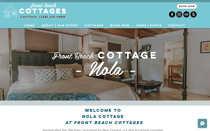 /nola-cottage — Front Beach Cottages