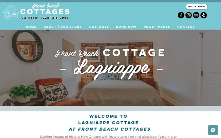 /lagniappe-cottage — Front Beach Cottages