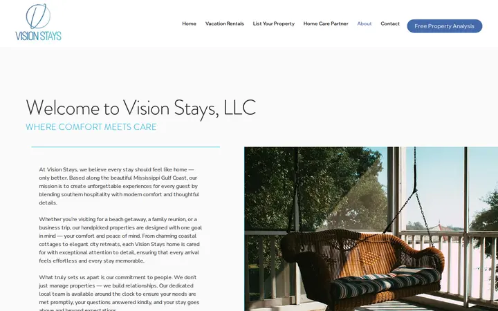 /about — Vision Stays