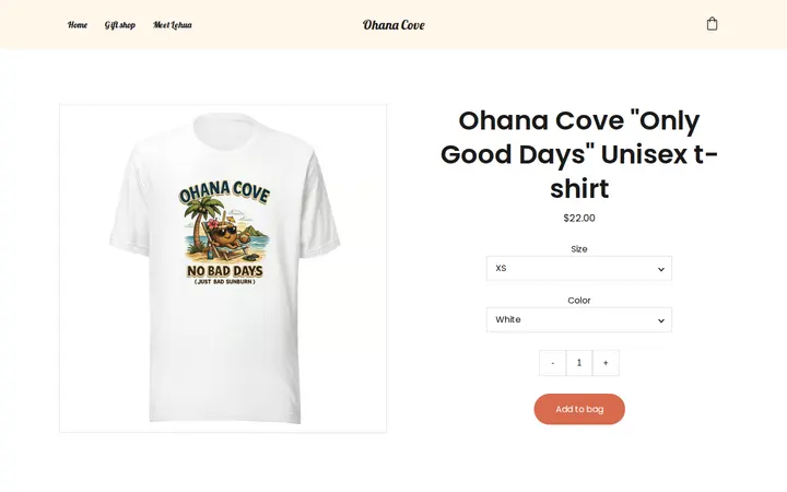/ohana-cove-only-good-days-unisex-t-shirt — Ohana Cove