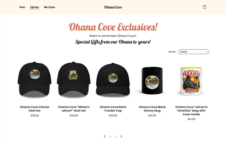/gift-shop — Ohana Cove