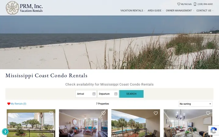 /mississippi-coast-condo-rentals — PRM, Inc. Vacation Rentals