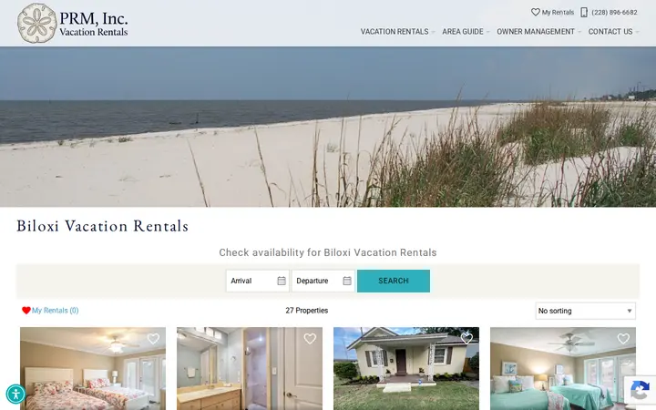 /biloxi-beach-rentals — PRM, Inc. Vacation Rentals