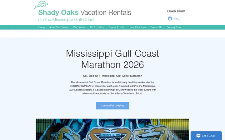 /event-details-registration/mississippi-gulf-coast-marathon-2026 — Shady Oaks Vacation Rentals