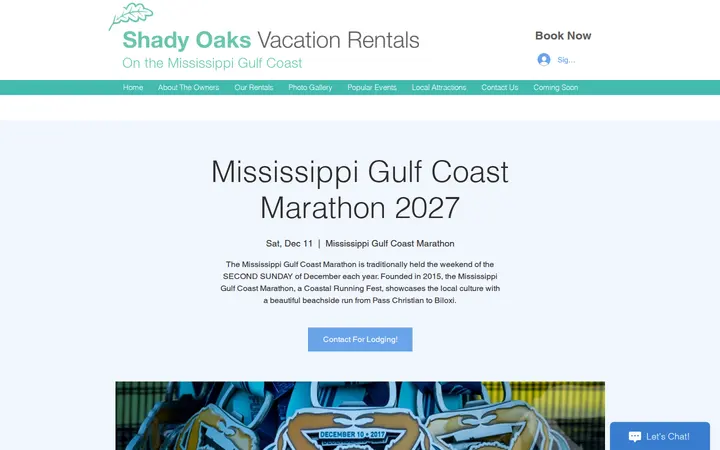 /event-details-registration/mississippi-gulf-coast-marathon-2027 — Shady Oaks Vacation Rentals