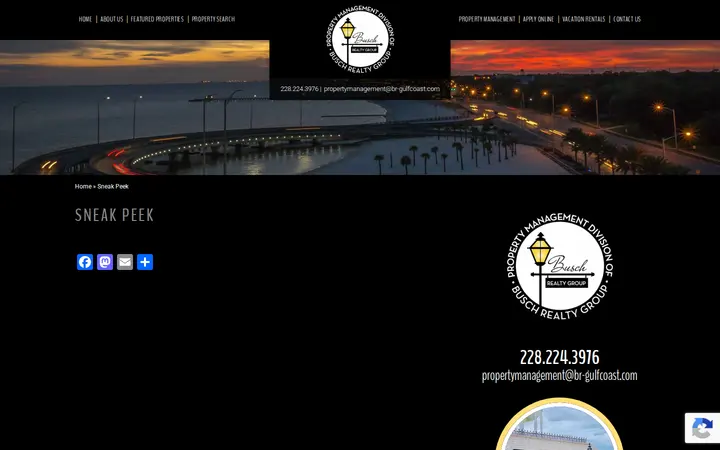 /sneak-peek — Property Management Division of Busch Realty Group