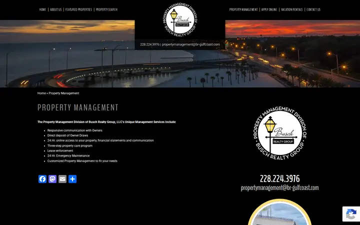 /property-management — Property Management Division of Busch Realty Group