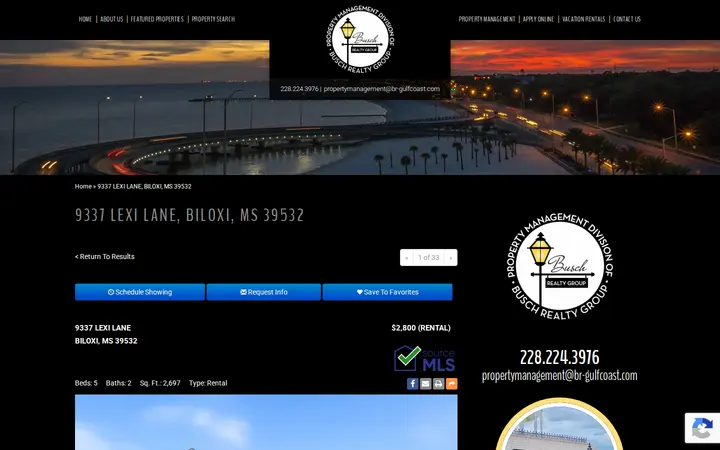 /homes-for-sale-details/9337-LEXI-LANE-BILOXI-MS-39532/4163251/496 — Property Management Division of Busch Realty Group