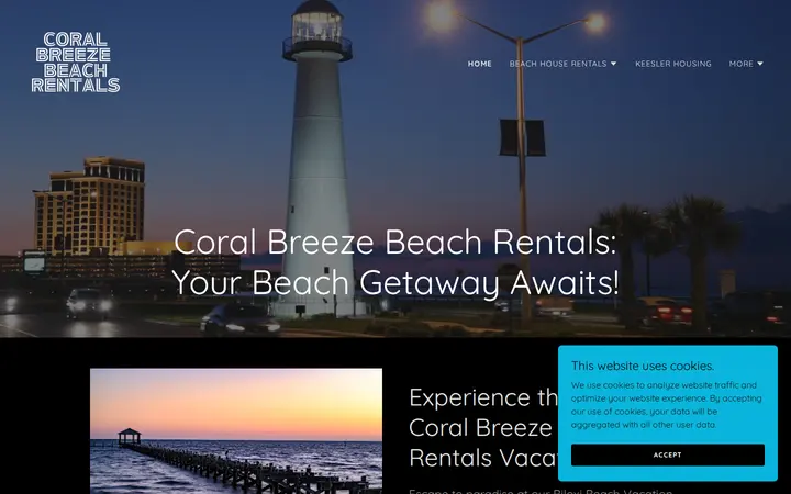 Website of Surf Shack