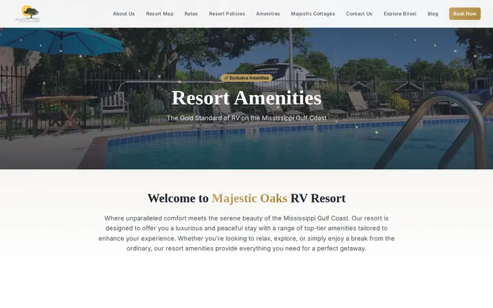 /amenities — Majestic Oaks RV Resort
