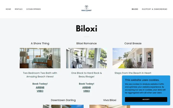 Website of The Porter House