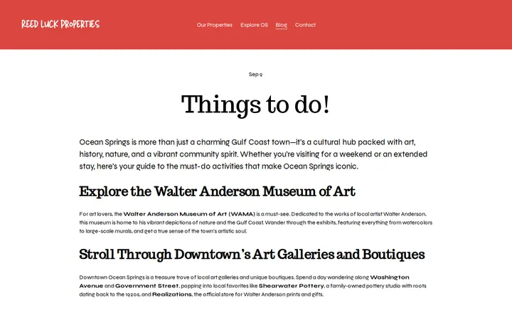 /blog/things-to-do — Reed Luck Properties LLC