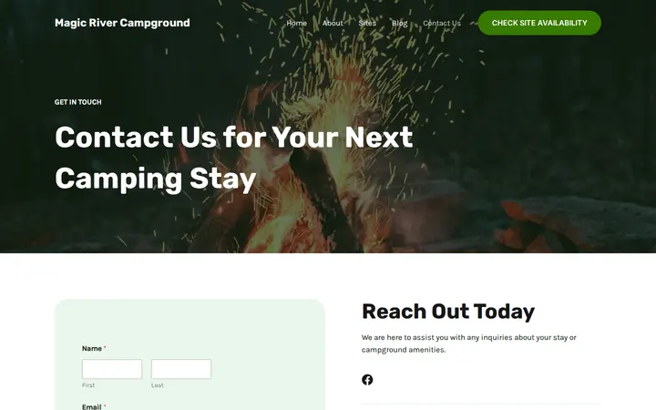 /contact — Magic River Campground