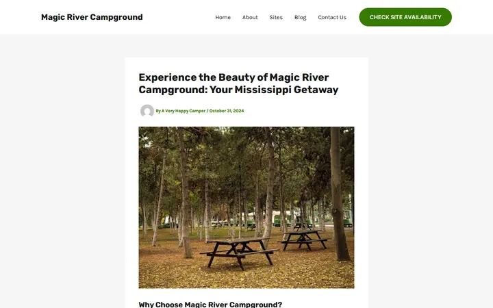 /post-1 — Magic River Campground