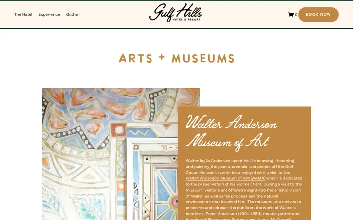 /arts-museums — Gulf Hills Hotel & Resort