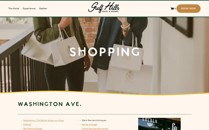 /shopping — Gulf Hills Hotel & Resort