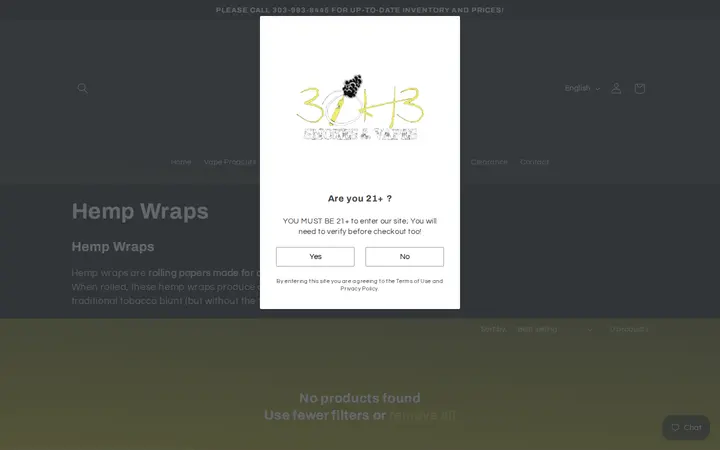 /collections/hemp-wraps-1 — 3OH3 Smokes & Vapes