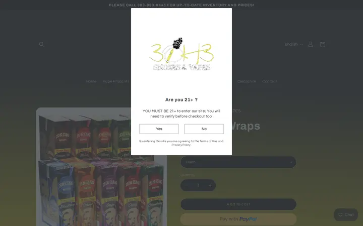 /products/zig-zag-wraps — 3OH3 Smokes & Vapes
