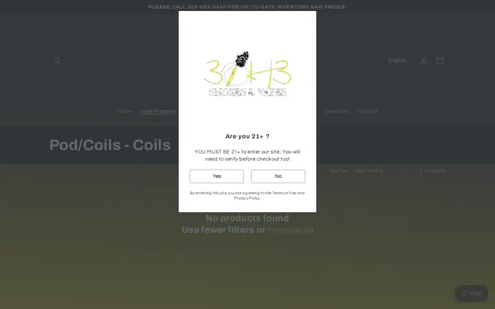/collections/pod-coils — 3OH3 Smokes & Vapes