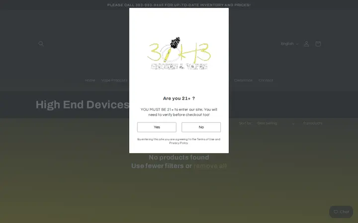 /collections/high-end-devices — 3OH3 Smokes & Vapes