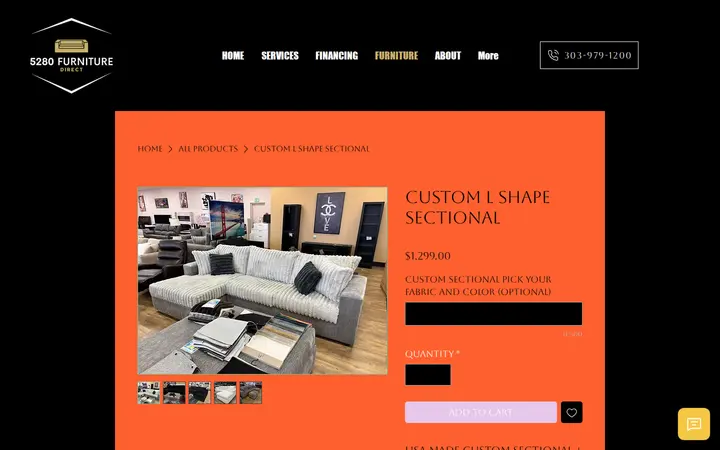 /product-page/custom-l-shape-sectional — 5280 Furniture Direct
