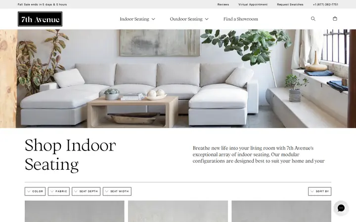 /collections/indoor-seating — 7th Avenue @ Cherry Creek Denver
