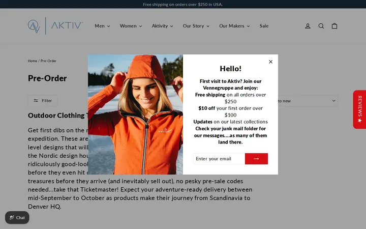 /collections/pre-order-outdoor-clothing-trends — Aktiv