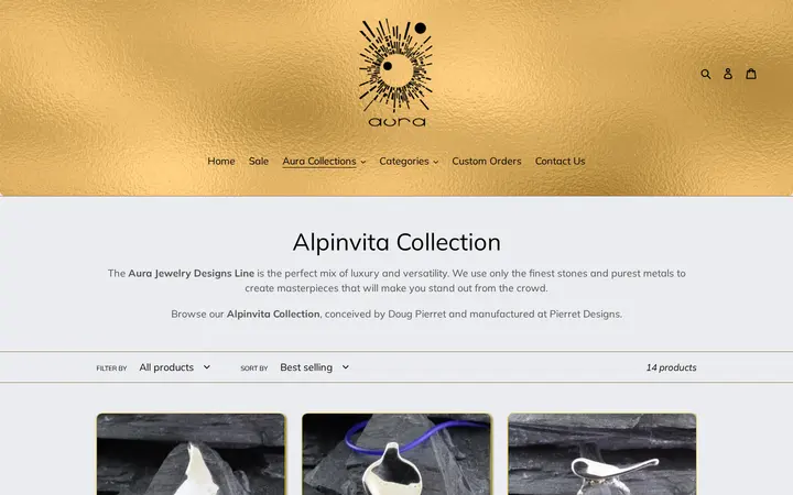 /collections/alpinvita-collection — Aura Jewelry Designs