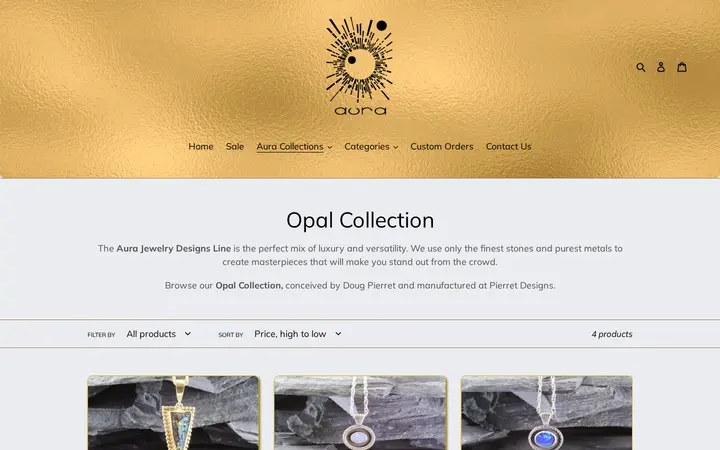 /collections/opal-collection — Aura Jewelry Designs