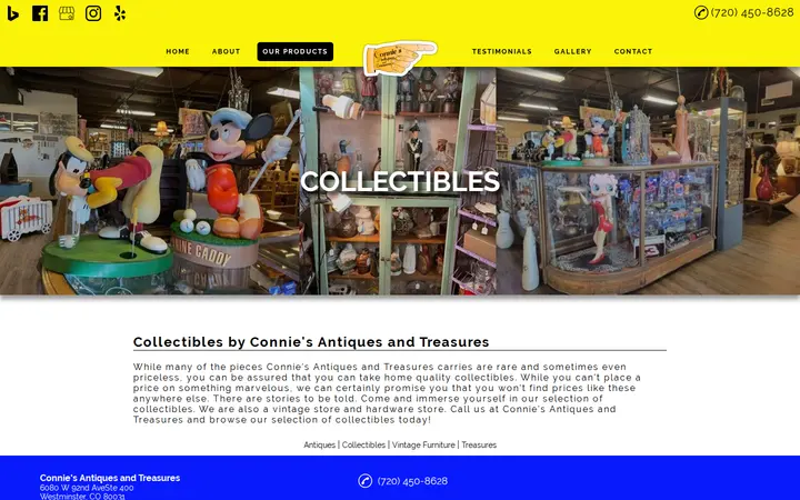 /collectibles — Connie's Antiques and Treasures