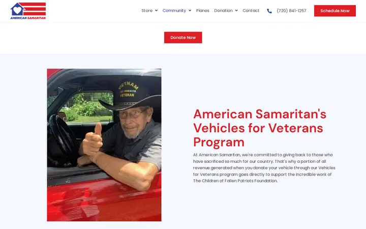 /vehicles-for-veterans — American Samaritan