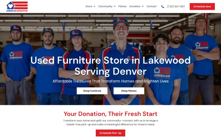 Website of American Samaritan