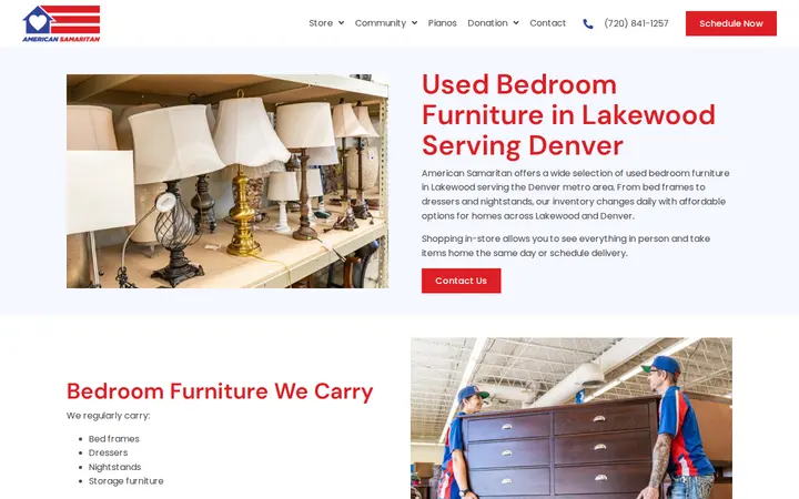 /used-bedroom-furniture-denver — American Samaritan