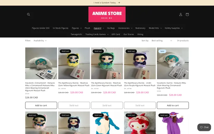 /collections/kigurumi — Anime Store Near Me