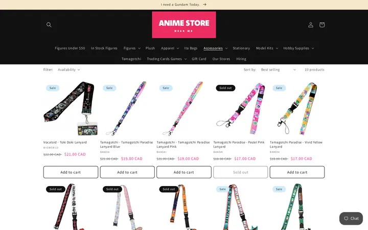 /collections/keychains-lanyards — Anime Store Near Me