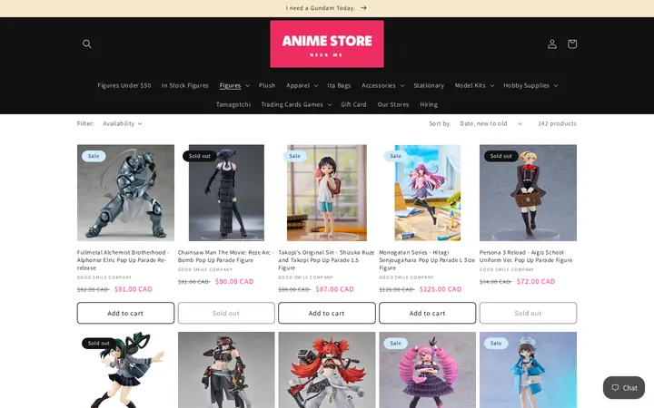 /collections/pop-up-parade — Anime Store Near Me