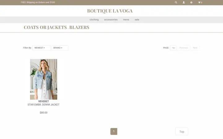 /clothing/coats-or-jackets/blazers-cid-103 — Boutique La Voga