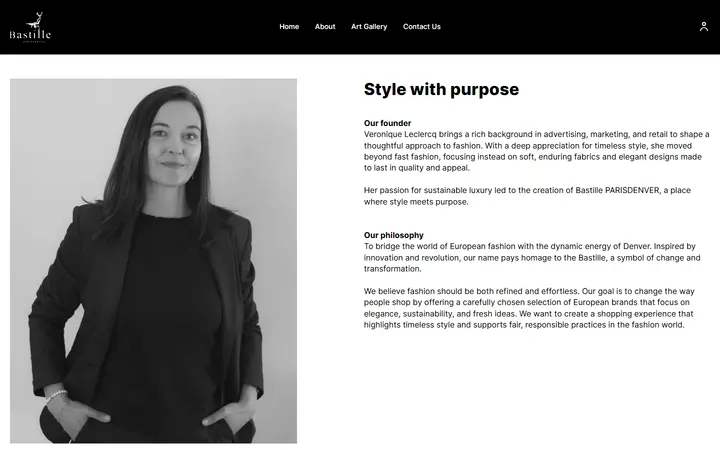 Website of Bastille PARISDENVER