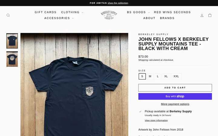 /collections/berkeley-supply-shop-logo-ts/products/john-fellow-for-berkeley-supply-shop-t-black-with-cream — Berkeley Supply Company