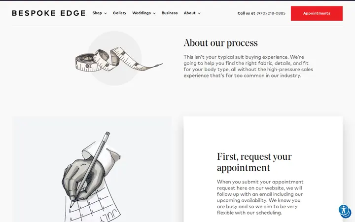 /about/our-process — Bespoke Edge