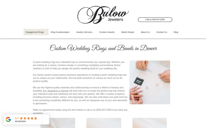 /engagement-rings/custom-wedding-rings-bands — Bulow Jewelers Custom Jewelry Store