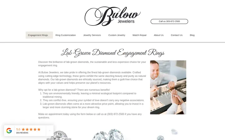 /engagement-rings/lab-grown-diamond-engagement-rings — Bulow Jewelers Custom Jewelry Store