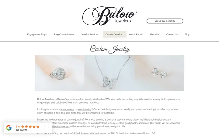 /custom-jewelry — Bulow Jewelers Custom Jewelry Store