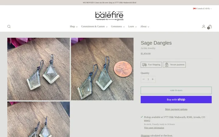 /collections/acebo-jewelry/products/sage-dangles — Balefire Goods