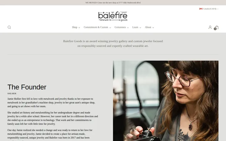 /pages/brand-story — Balefire Goods