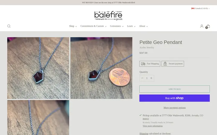 /collections/acebo-jewelry/products/petite-geo-pendant-2 — Balefire Goods