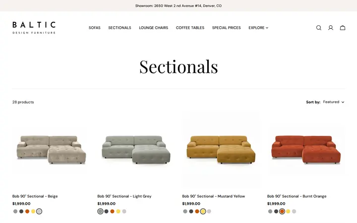 /collections/sectionals — Baltic Design Furniture - Modern European Sofas