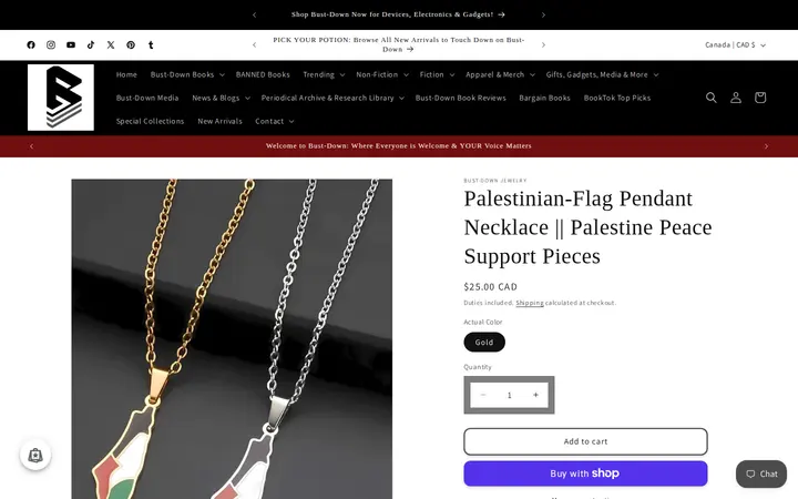 /products/wsrrdrecvhi-palestine-map-necklace-enamel-palestine-map-pendant-necklace-stainless-steel-palestine-map-flag-pendant-chain-necklaces-middle-east-jewelry-accessories-gifts-for-women-men-o6r2 — Bust-Down Books