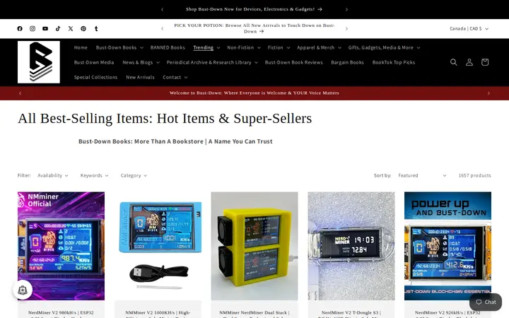 /collections/best-sellers-gifts-gear-tech — Bust-Down Books
